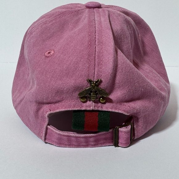 Brand New Traditional Monogram Gucci Upcycled Ball Cap - Picture 2 of 6